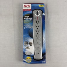APC Essential Surge Protector 7 Power Outlets 4 Foot Cord P74MP4 Power Cord New