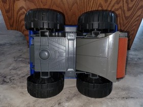 Vintage 1991 Galoob Micro Machines GTX2 Micro Muncher Truck 90s Toy Pickup Blue