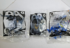 Lot 3 Batman Happy Meal Toys 2010 2013 Sealed Never Opened