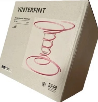 IKEA x Gustaf Westman VINTERFINT Vase Pink New In Box Limited