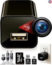 DIVINEEAGLE Plug-in Full HD Dome Camera - Premium Reliable 1080p Pet Cam with