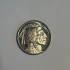 2012 .999 Buffalo Nickel 1/2Troy OunceFine 2 coins total