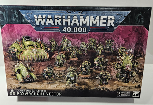 Warhammer 40k Death Guard Battleforce Poxwrought Vector Box - NOS ...
