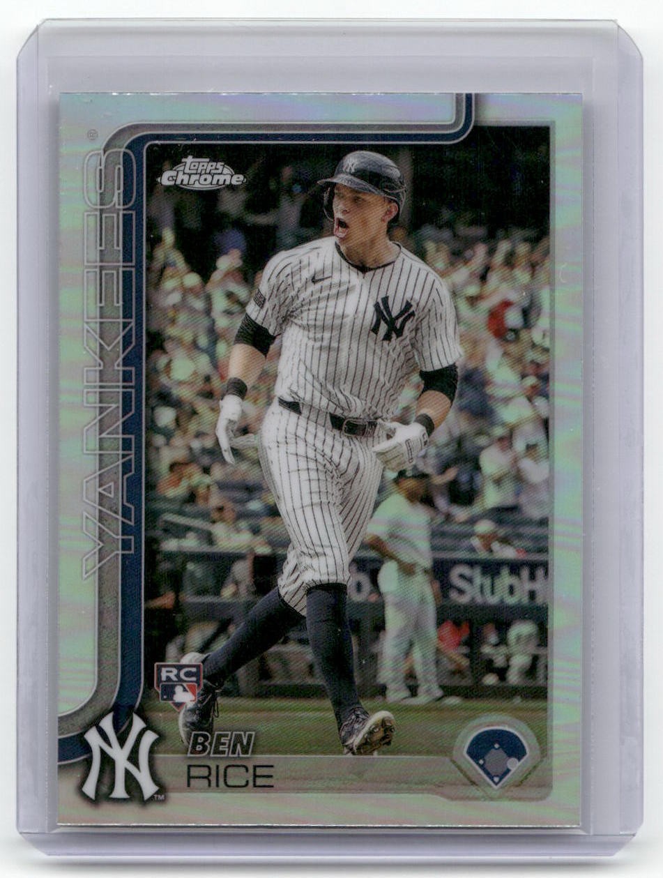 2025 Topps Chrome #139 Ben Rice Refractors