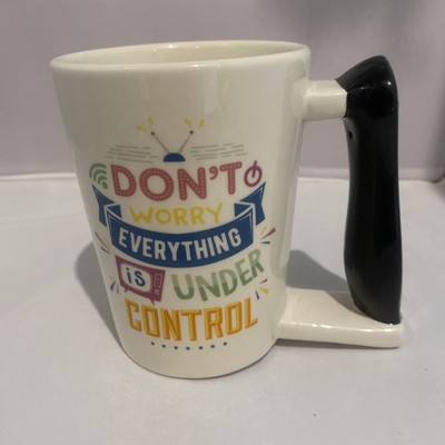 TV Addict Kaffeebecher Neuheit Don't Worry Everything is Under Control Kaffee Tee
