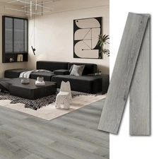 Peel and Stick Tile, 54 Sq.Ft 2Mm Thicken Vinyl Plank Flooring, 36 Pieces 36"X6"