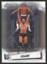 2021 Topps Chrome WWE #53 Cesaro 48407