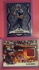 2025 Elijah Arroyo (RC) 2 Rookie Card Lot Seattle Seahawks