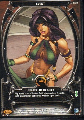 Epic Battles TCG Mortal Kombat - Graceful Beauty #85 Rare