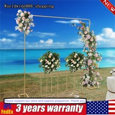 Modern Gold Metal Wedding Backdrop Stand Balloon Stand with Flower Stands