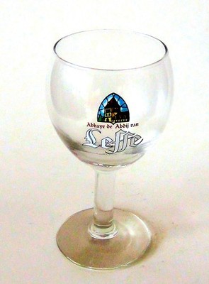   Leffe 25cl Belgian Beer Goblet Chalice Abbaye de Abdij van Leffe NOS
