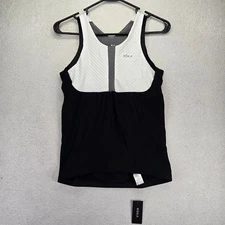 Roka Gen II Elite Aero Sleeveless Tri Topwomens L Black White Triathlon Racing