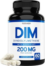 DIM Supplement for Women  Men Diindolylmethane Estrogen Blocking Supplement, H