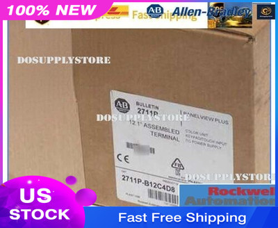 AB 2711P-B12C4D8 PanelView Plus 1250 Keypad/Touch Color 12'' New Spot Goods!