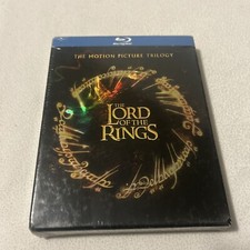 THE LORD OF THE RINGS - Motion Picture Trilogy - BluRay - BRAND NEW SEALEDw/slip