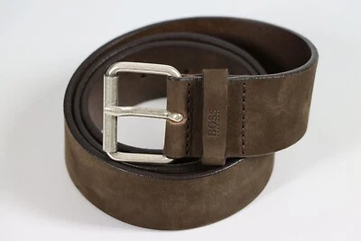 HUGO BOSS Gürtel Mod. Serge-Nu_Sz40, Gr. EU 85 / US 32, Handmade in Romania - Bild 1 von 4