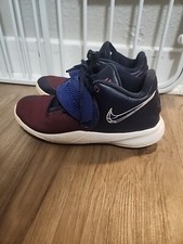 Size 5.5 Youth- Nike Kyrie Flytrap 3 Low Obsidian Gym Red