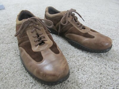 Rockport Men\'s Walkability Brown Leather Casual Lace Up Size 9 Rockport Walkability Mens Sneakers11 M Brown Leather Lace Up  main image 3