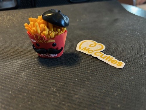 Kawaii Mini Brands 5 Sorpresa Caja Ciega Figura MCCuty Perfumado Papas fritas con pegatina