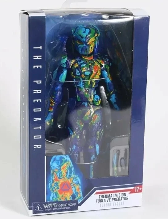 2018 NECA PREDATOR  VISION FUGITIVO FIGURA DE ACCION ,ARTICULADO  .21 CM  NUEVO  - Imagen 2 de 3