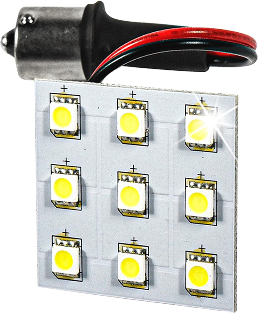 Lot De 4 Ampoules LED HQRP BA15S – 1141 / 1156 – Pour éclairage Intérieur RV