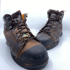 Timberland Endurance Pro Mens Size 11 M Brown Leather Steel Toe Work Boots 52562