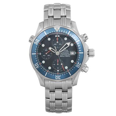 Omega Seamaster Diver 300 Chronograph Steel 42mm Blue Dial Mens Watch 2599.80.00