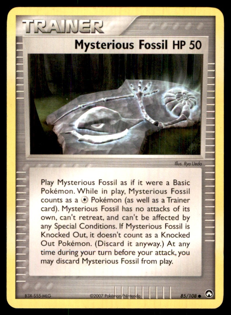 2007 EX - Power Keepers Mysterious Fossil Common #85
