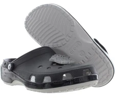 Crocs OUTKAST Classic Clog Black/Silver 208870-067 Size 11 (New In Original Bag)