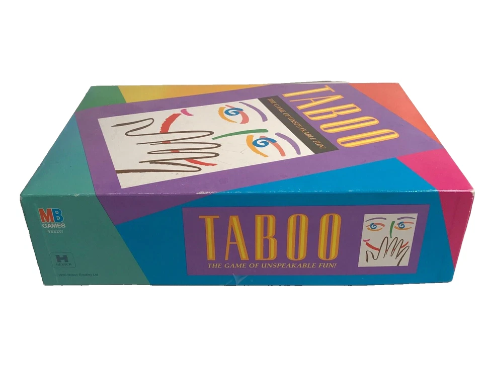 Taboo Vintage Card Game By MB Games - Image 4 of 4
