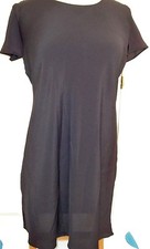 NWT Made in USA"EXSPRESS"Cap Sleeve60%Acetate/40%Rayon Little Black Dress size 2