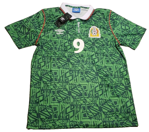 EL TRI - MEXICO National Team - World Cup 94 - Hugo Sanchez 9 - Large (USA-Med) - Picture 10 of 18