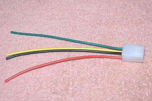 Hitachi 4 Wire ER/EF Alternator Harness Repair Connector Pigtail Fits Nissan + - Picture 3 of 11
