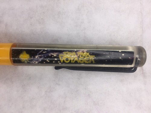 Vintage Eskesen Star Trek Voyager Floaty Pen Made in Denmark NOS VTG DS 80s 90s - Picture 6 of 8