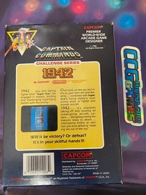 1942 Complete in Box Nintendo NES Capcom Collector's Copy *CCGHouse*