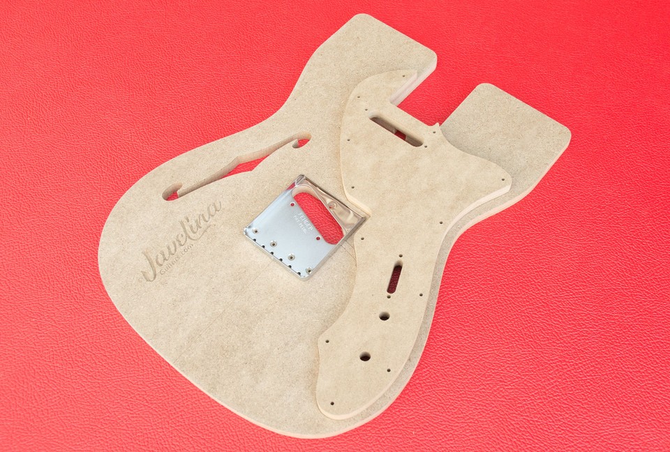 Thinline Telecaster Set w Neck Guitar Router Templates CNC Luthier ...