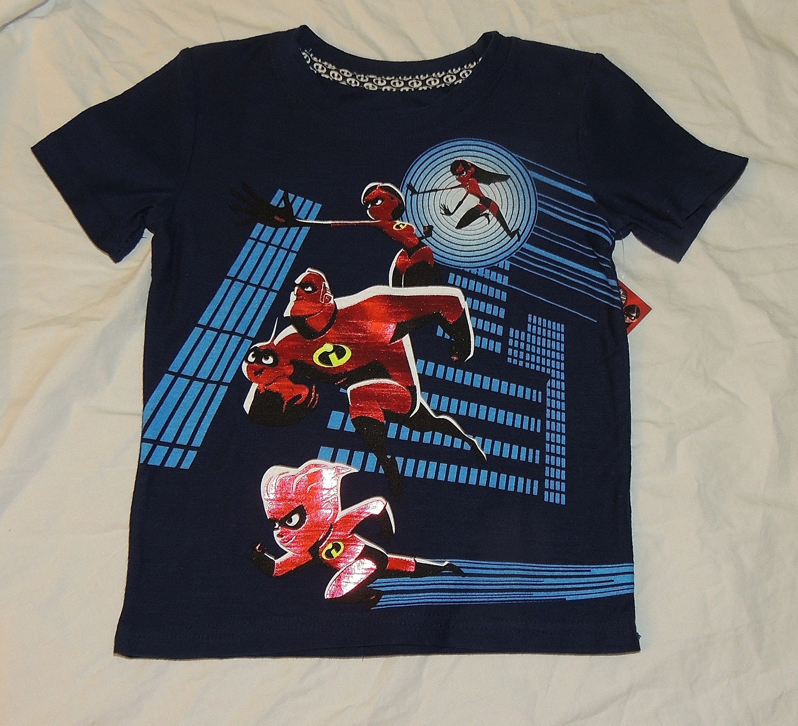 mr incredible blue shirt