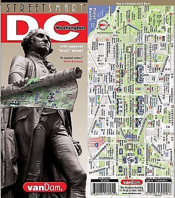 StreetSmart Washington DC by VanDam -- Laminated City Street pocket map with all