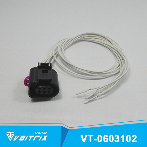 6way for Audi Skoda VW A8 Q7 Passat EOS Jetta Variant Connector 1J0973713 Wire - Picture 1 of 4