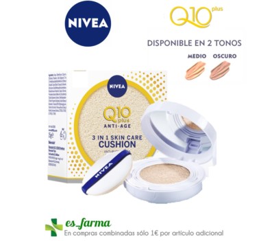 nivea q10 cushion medium
