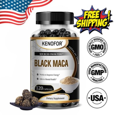 Maca 1000 MG 30 To 120 Vegetarian Capsules Per Serving Peruvian Maca Root