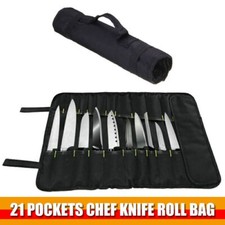 Borsa porta coltelli da chef, 21 scomparti, ideale come regalo per papà e marito