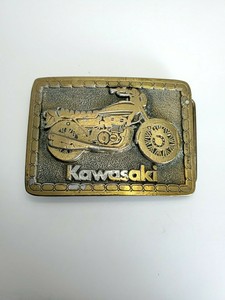 kawasaki belt buckle