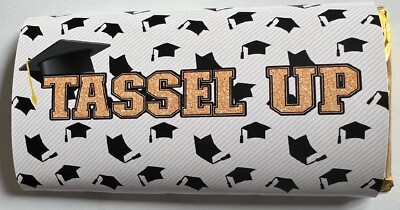 Uni-Abschluss, Quaste hoch, gut gemacht! Schokoriegel Geschenk. Say It With Chocolate.