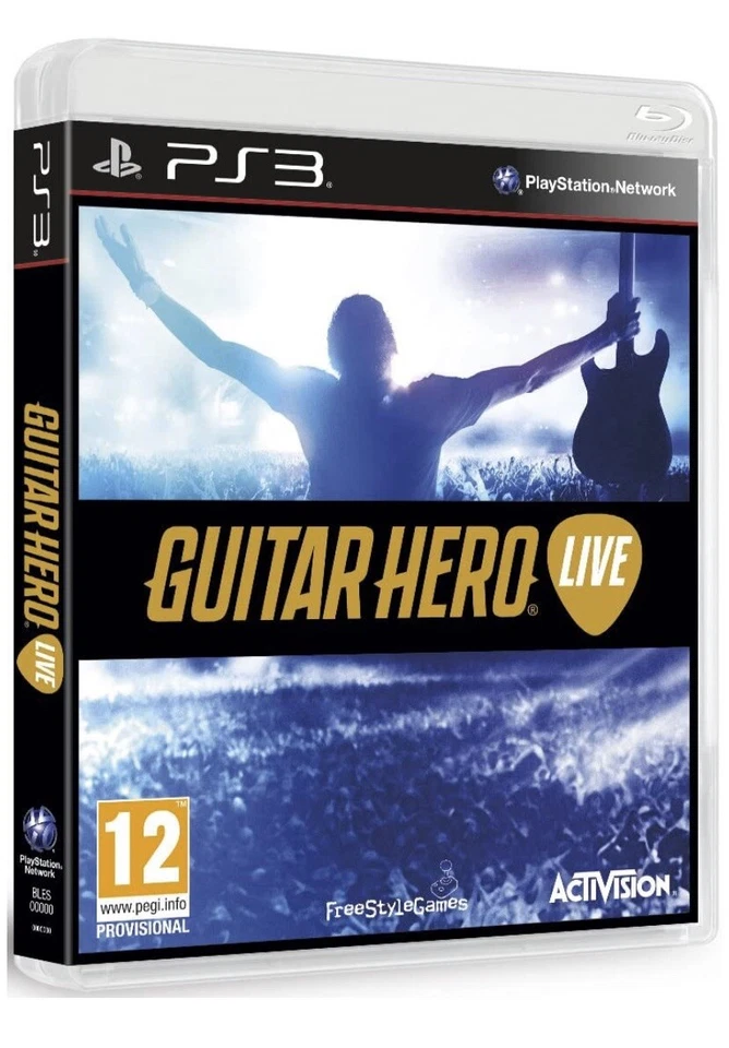 Guitar Hero Live PS3 Game with Guitar Controller, Dongle. New and Sealed - Image 2 of 4