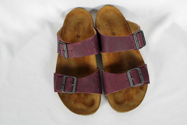 haflinger leather mule