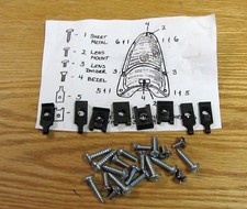 1955 Chevy Tail Lamp Mounting Hardware Kit New