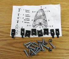 1955 CHEVY TAIL LAMP MOUNTING HARDWARE KIT new