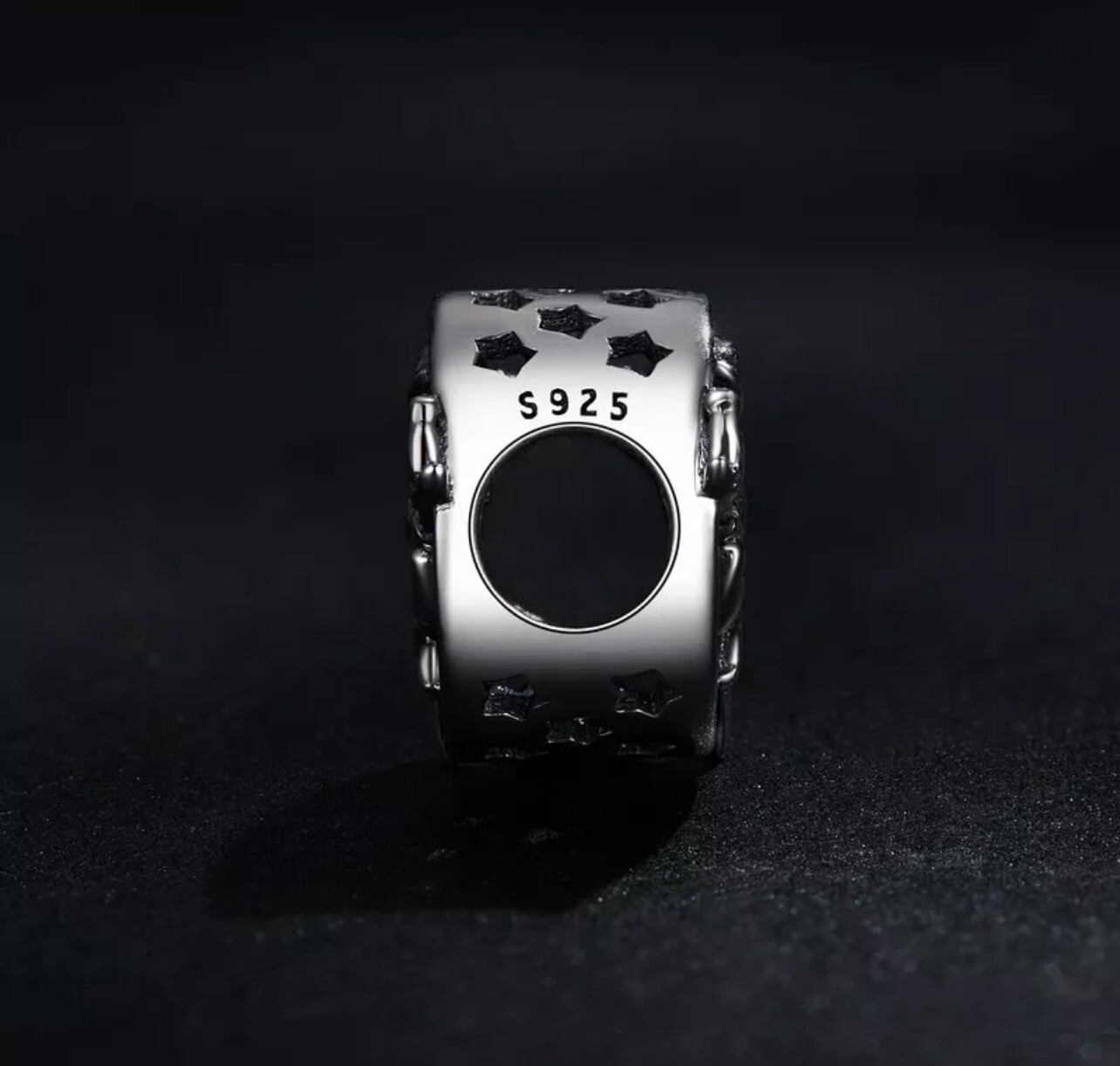 Witch On Broom Charm Bead Flying Halloween Cat Genuine 925 Sterling Silver Gift