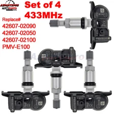 4x TPMS Tire Pressure Sensor 4260702090 For Toyota AVALON CAMRY 4 RUNNER COROLLA